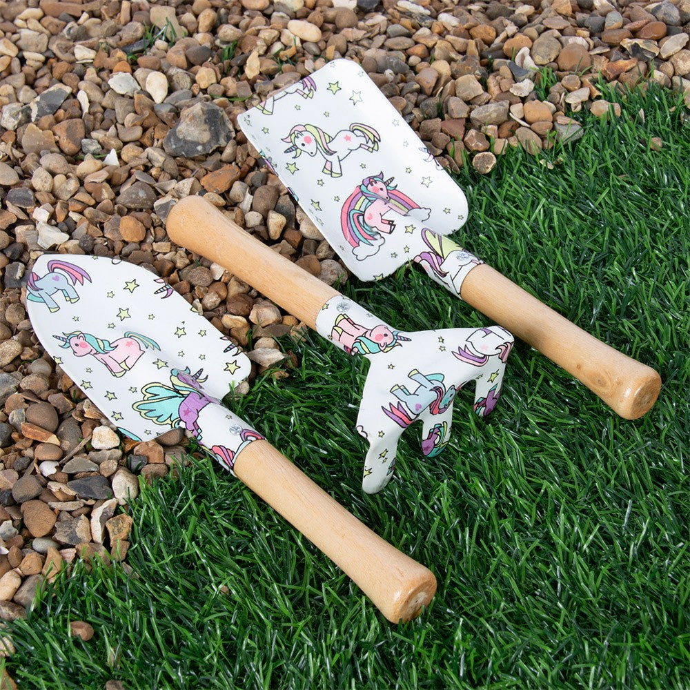 Unicorn Garden Tool Set