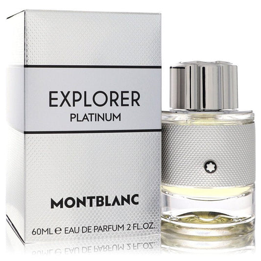 Montblanc Explorer Platinum Eau de Parfum Spray 2 oz (60 ml) for Men