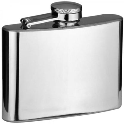 Personalised Engraved Hip Flask – Photo & Text Stainless Steel Gift
