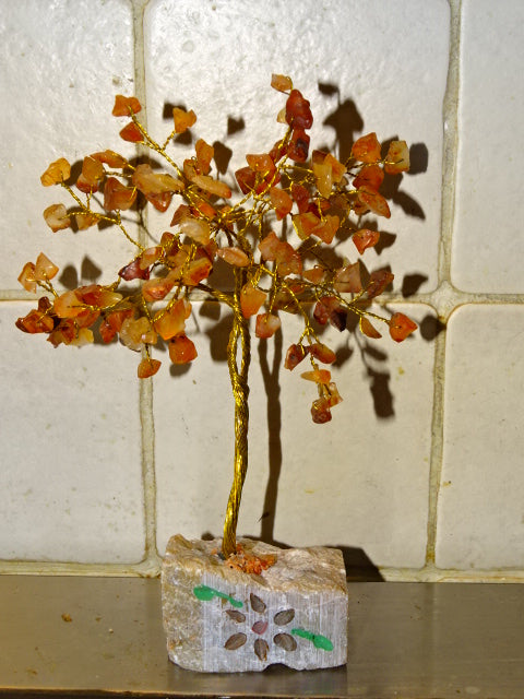 Handmade Tree of Life Ornament / Desk Decoration / Gift / Home Decor