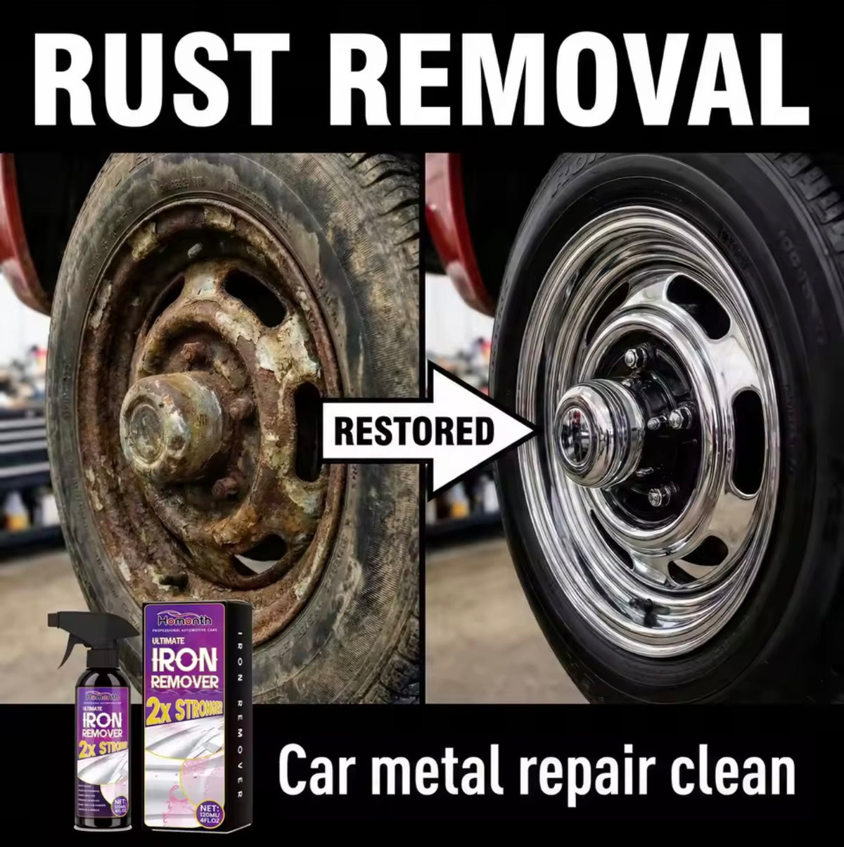 Powerful Rust Removal Spray