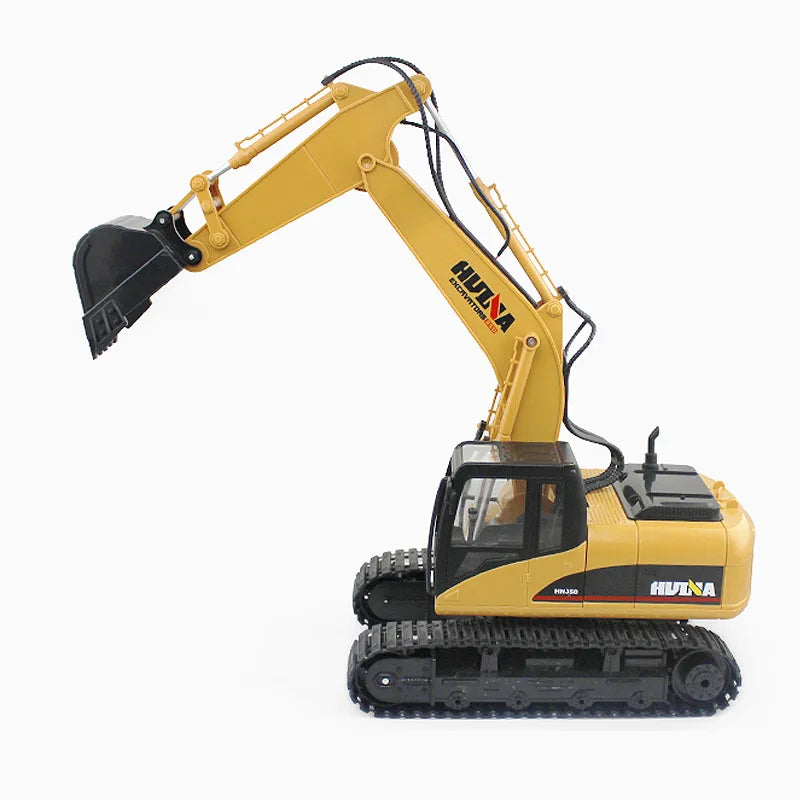 HuiNa Toys 1350 15 Channel 2.4G 1/12 RC Excavator