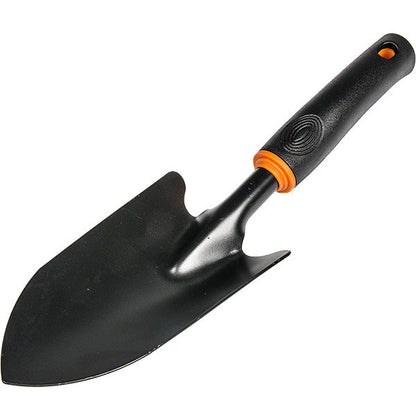 Wide Spade Garden Tool with Multifunction Kneeler Mat, Orange