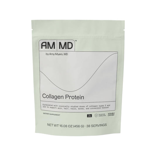 Amy Myers MD Collagen Protein Powder | Type I & III, Grass-Fed, Gluten-Free & Dairy-Free | 16.08 oz