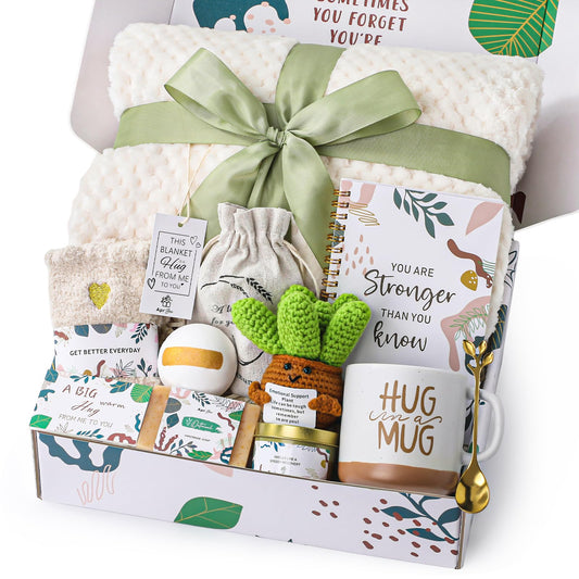 APRBOX Get Well Gifts for Women – Self Care Gift Basket & Recovery Package