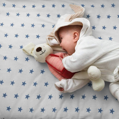 Crib Jersey Fitted Sheets 100% Cotton 40x90cm - Pack Of 4 - Fits All Models
