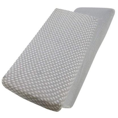 Crib Jersey Fitted Sheets 100% Cotton 40x90cm - Pack Of 4 - Fits All Models