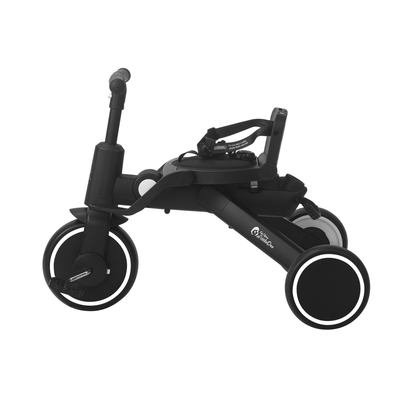 Foryourlittleone Xplor Ultimate 6 in 1 Foldable Trike - Jet Black (10m-4y)