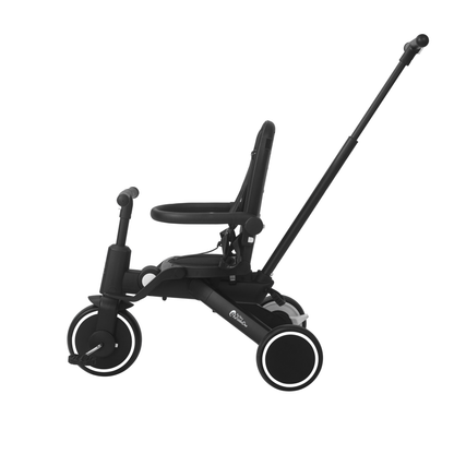 Foryourlittleone Xplor Ultimate 6 in 1 Foldable Trike - Jet Black (10m-4y)