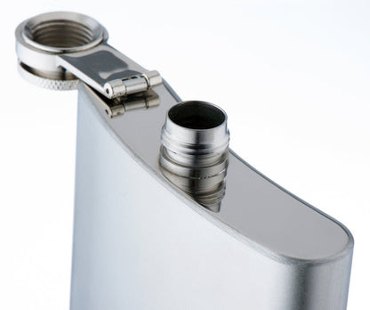 Personalised Engraved Hip Flask – Photo & Text Stainless Steel Gift
