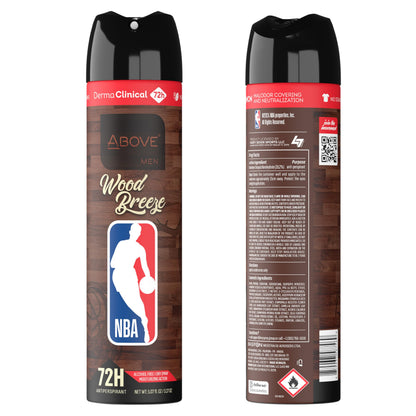 Chicago Bulls Deodorant Gift Set | NBA 4-Scent Antiperspirant Bundle (72h Protection)