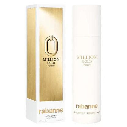 Paco Rabanne Million Gold for Her 150ml Deodorant Spray