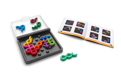 SmartGames IQ Noodles: Travel Logic Puzzle for Ages 7-Adult | 120 Challenges