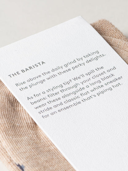 London Sock Exchange Socks - The Barista – Oat
